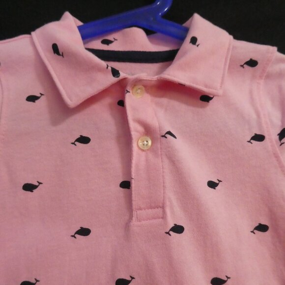 CARTER'S | 2T | Pink Whale Polo Shirt | NWOT - Picture 4 of 14